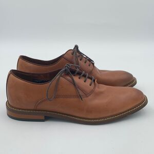 Vince Camuto *Lawsen* Classic Brown Leather Men's dress shoes size 8.5 W